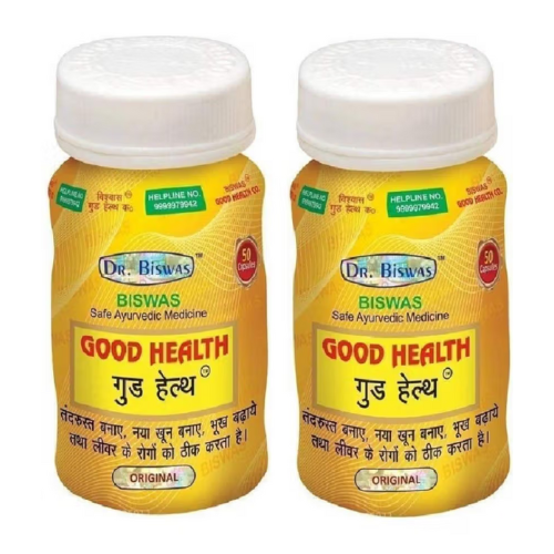 Good Health Capsule Unflavoured Pack of 2 – 100 Capsules Ayurvedic
