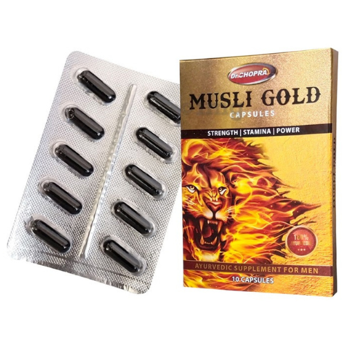 Musli Gold Capsule for Men – Herbal Stamina Booster